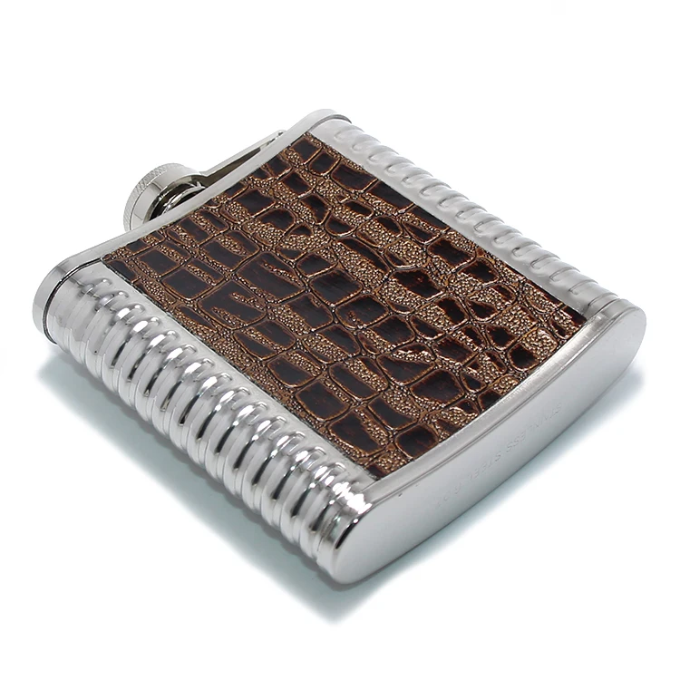 180ml Portable Mini Metal Hip Flask Wine Pot Alcohol Flask Liquor Whiskey Bottle Travel Picnic Stainless Steel 6oz Hip Flask