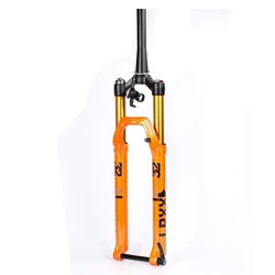 Mountain barrel shaft version front fork mountain bike front air forks suspension mountain bike front fork