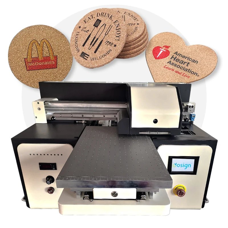 A3 A4 Small Size Cell Phone Case Printer Led UV Flatbed Printer with varnish