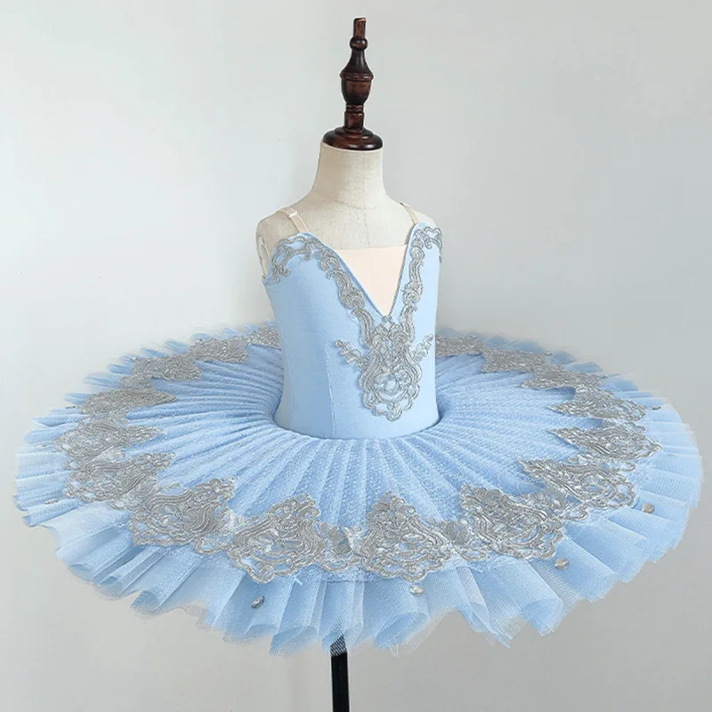 Children Elastic Breathable Ballet Repertoire Performance Costume