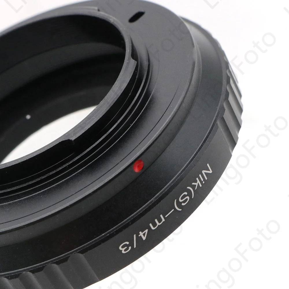 Mount Adapter Ring NIK S-M4/3 for Nik-on Nik S Lens to M4/3 Micro Four-Thirds Camera