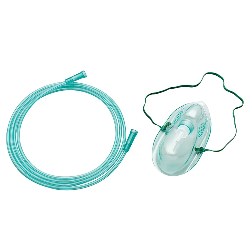 Disposable Medical Supplies Oxygen Masks Hospitals CE ISO