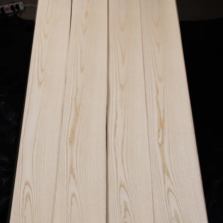 High Quality Natural White Ash Burl Wood Veneer Crown Cut/ Quarter Cut Ash Veneer Panel
