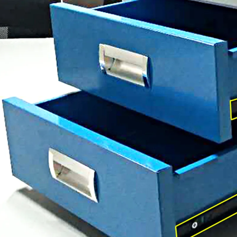 Adjustable Anti-static workbench factory assembly line with drawers stainless steel packing workbench