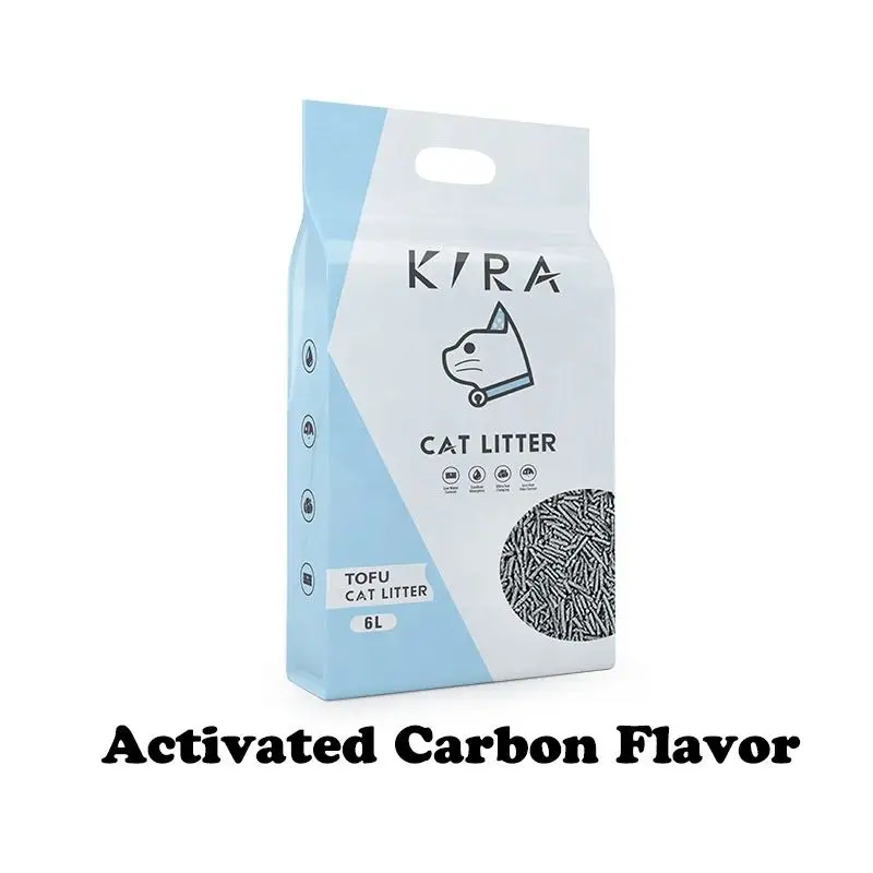 Petstar Cat Litter Tofu 6L Plant Degradable Cat Litter 4 Flavors Cat Litter