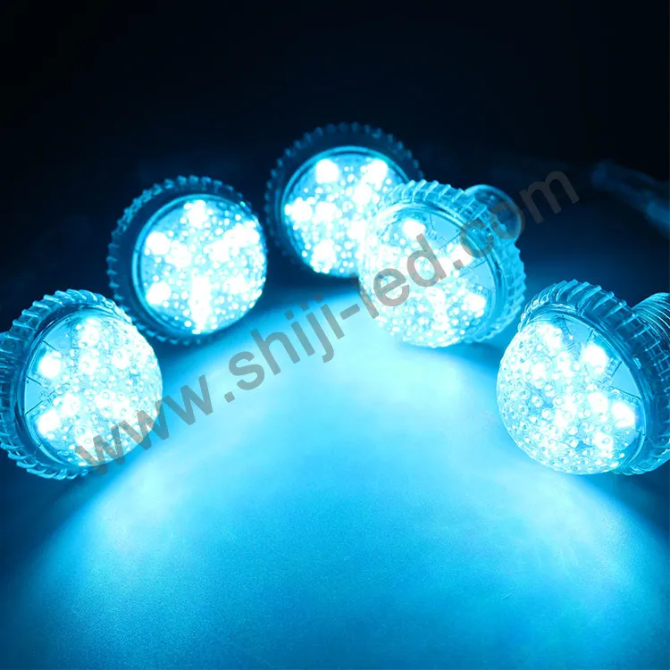 dream color amusement  light 12v/24v 35mm  Diameter LED pixel light for letter sign logo light
