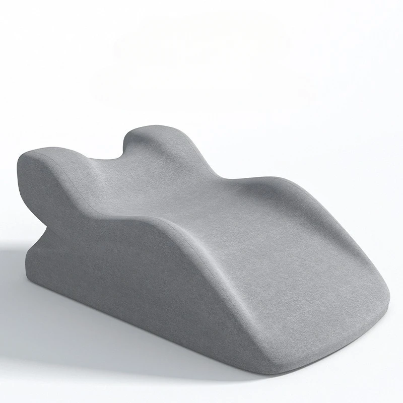 Factory wholesale bed sleeping pillow memory cotton lower leg lift pad lumbar support pad