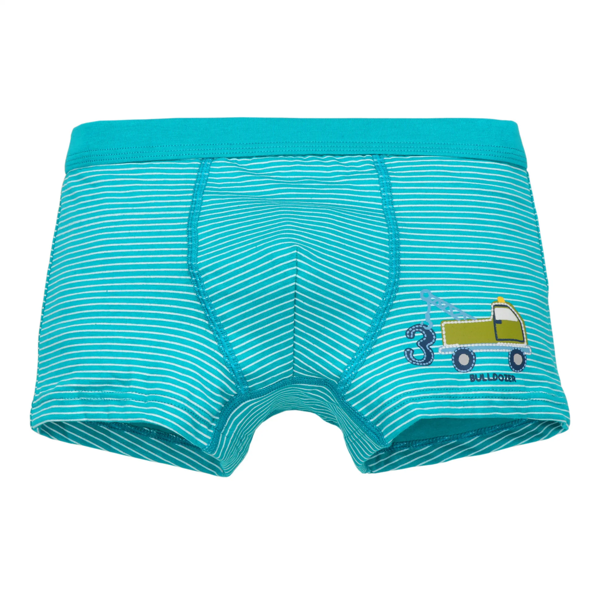 
Wholesale Cute Kids Boy Underwear 100% Cotton Boy Boxers Car Print Cartoon Children Short Panties 