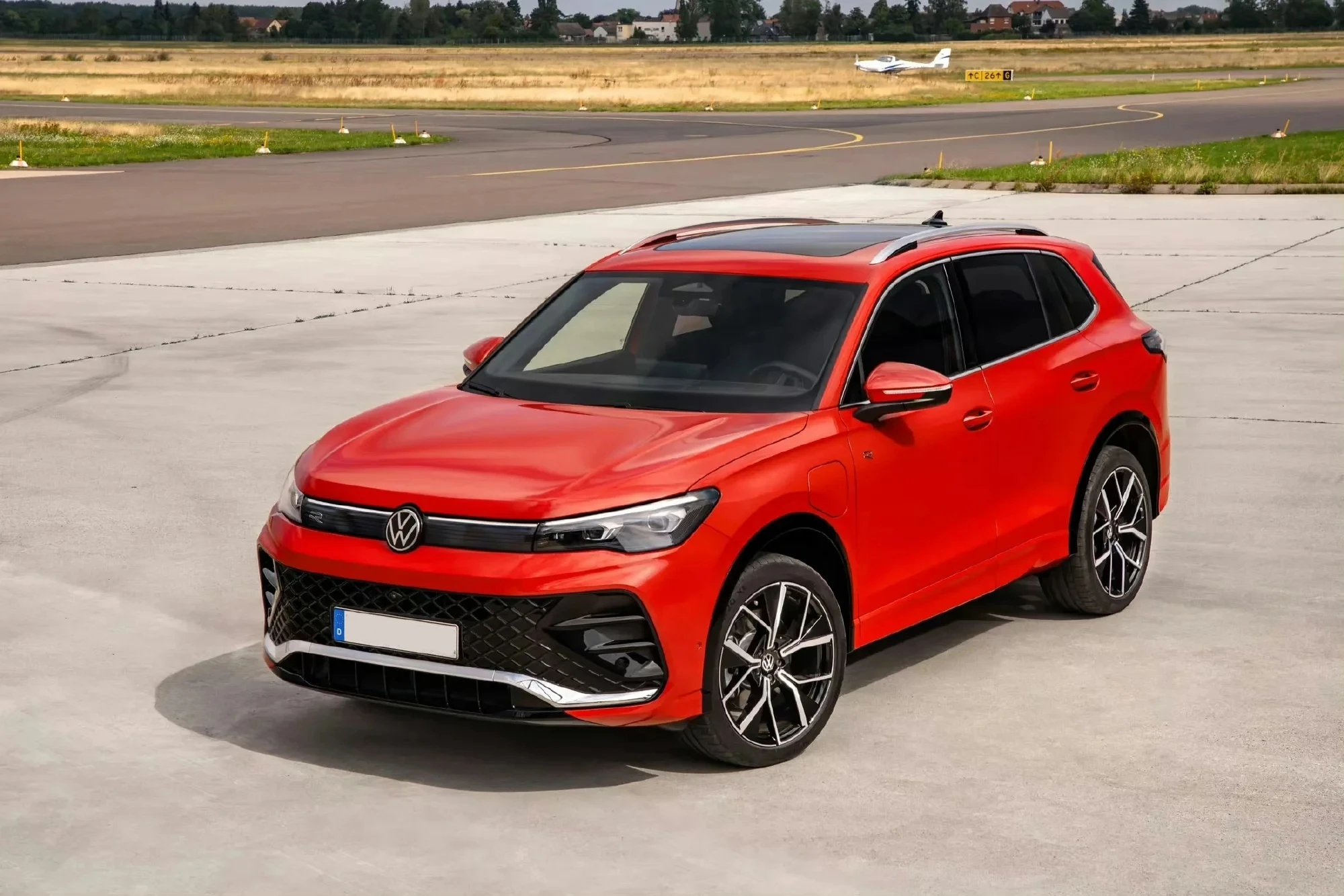 2024 volk-Volkswagen tiguan l suv седан 2 0 T 380TSI 4WD r-line 5-местный высокоскоростной 5-dct 220ps внедорожник Новый энергетический автомобиль