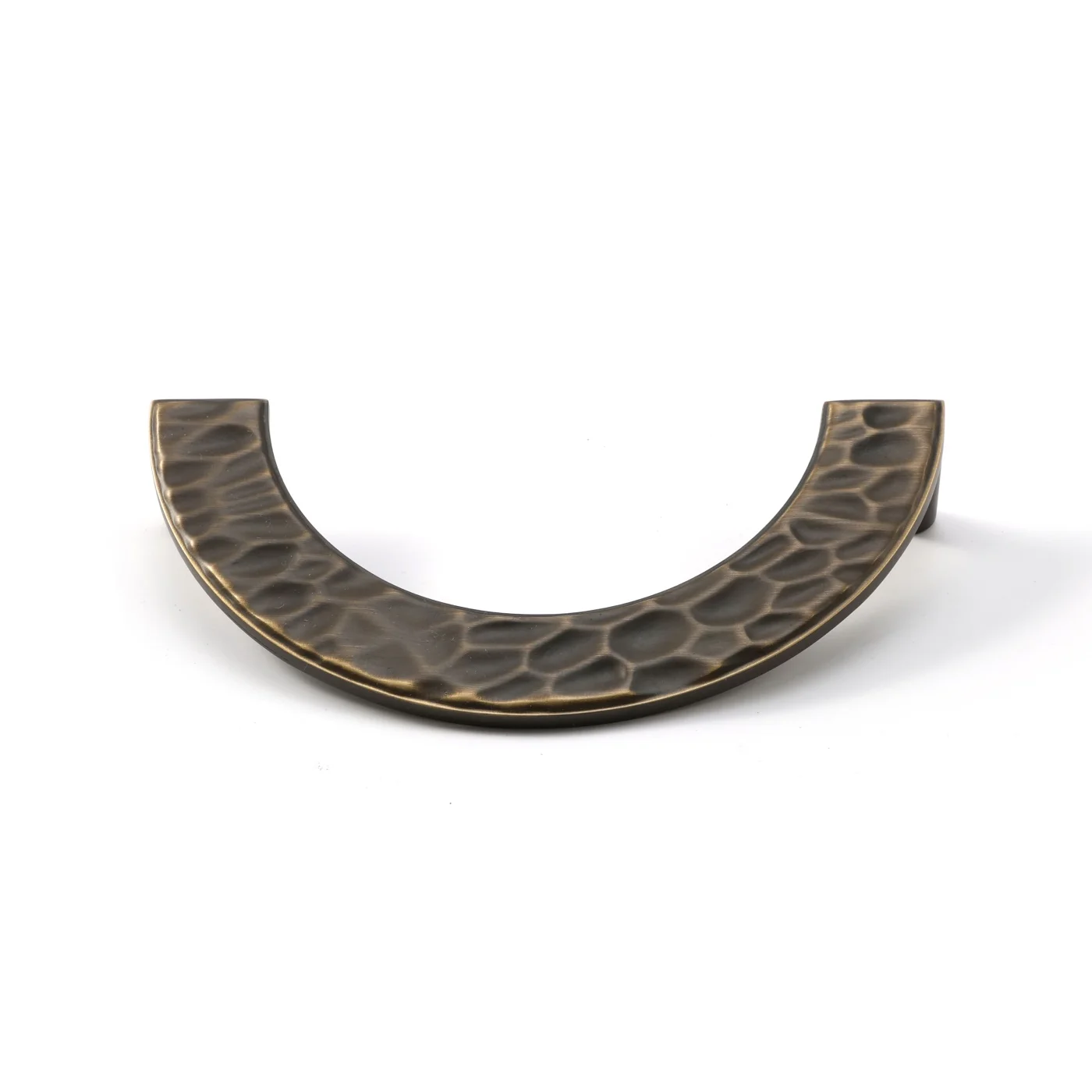 Maxery Luxury Half-Ring Shape Handle Paired Cabinet Handles  Antique Bronze Brass Furniture Hardware Custom Pull for Home Hotel