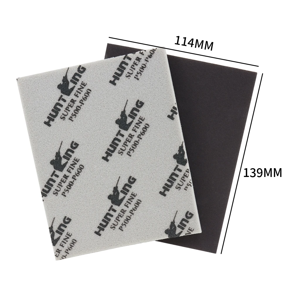 Polish Cleaning Sanding Sponge Foam backed sandpaper Drywall Rust Grinding Block Abrasive Aluminum Oxide Sanding Sponge