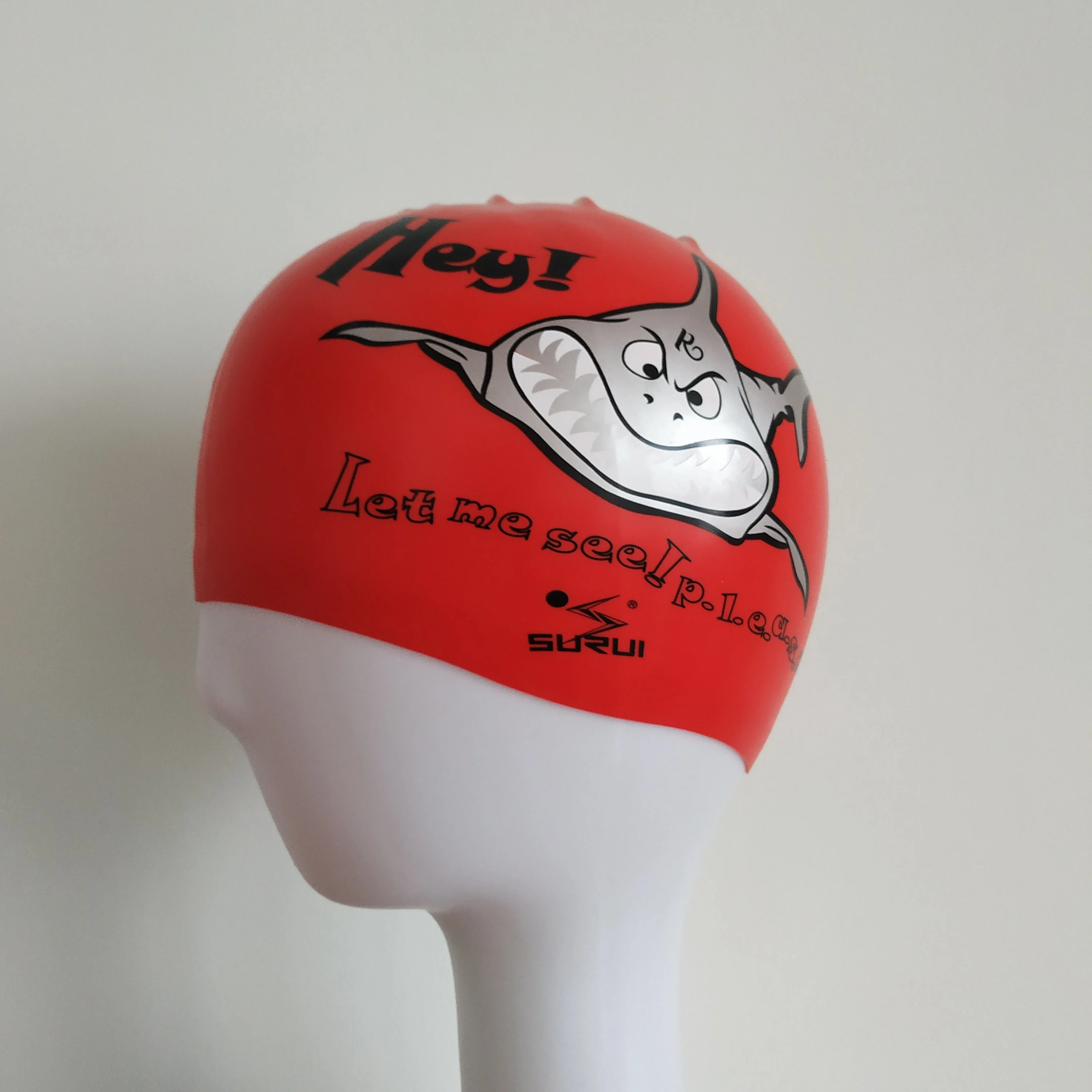 Sports Durable Silicone Waterproof Cool Swim Caps Bathing Caps