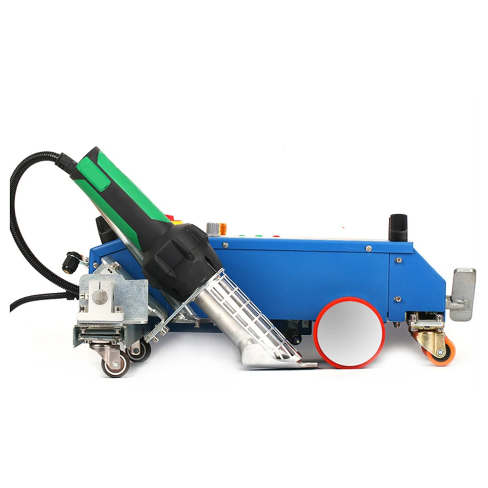 TOP3400B automatic pvc canvas tarpaulin cloth hot melt welding machine