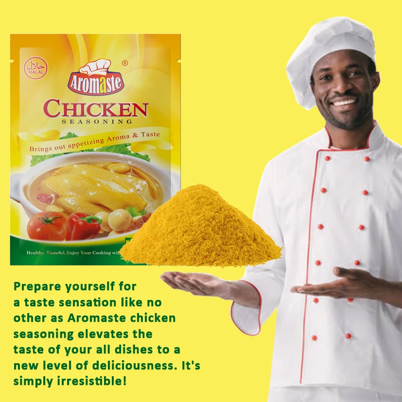 Fragrant Chicken Flavor Mixed Spices Seasoning Powder Popular in Africa