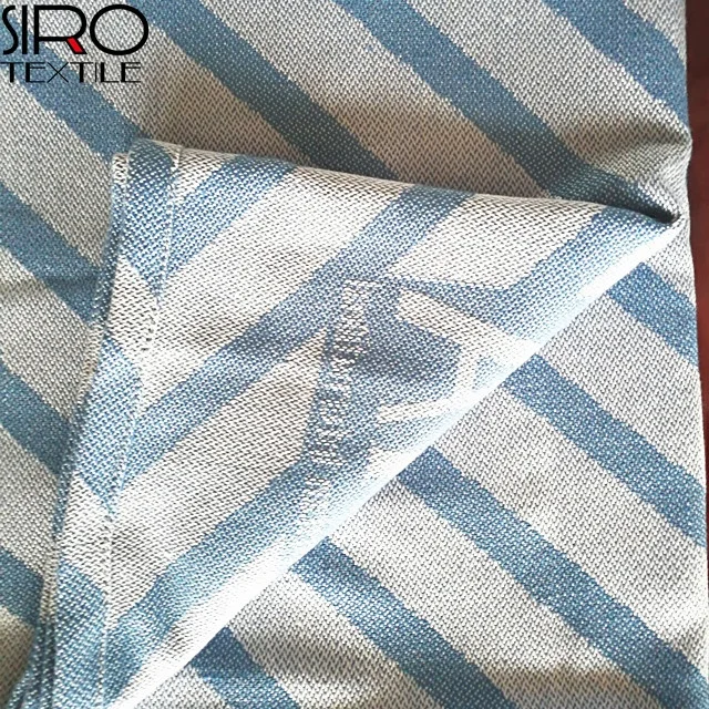 High quality flame retardant woven 100% modacrylic jacquard airline blanket