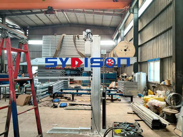 Two post car parking lift underground hydraulic double bridge for car parking lift