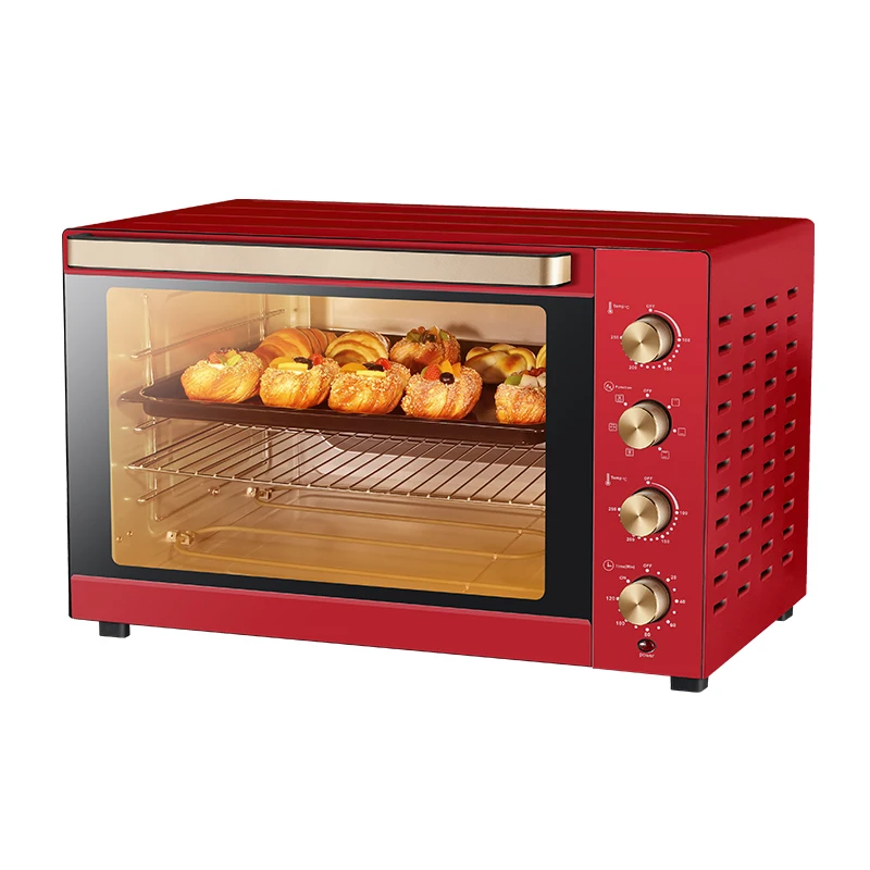 Factory direct multi-function electric oven 55L mini small oven home baking cake