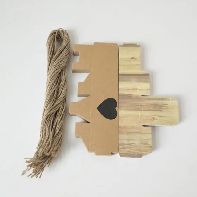 Mini Sweet Wedding Favour Storage Boxes Foldable Wedding Candy Gift Box