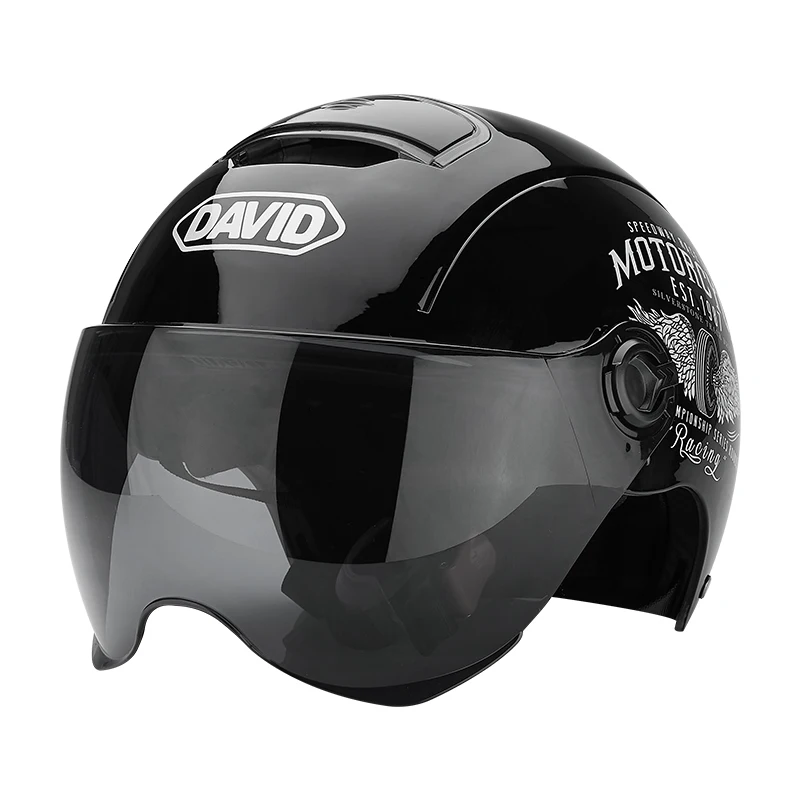 
Motorcycle Electric Car ABS Summer Sun Protection Half Face Helmet 
