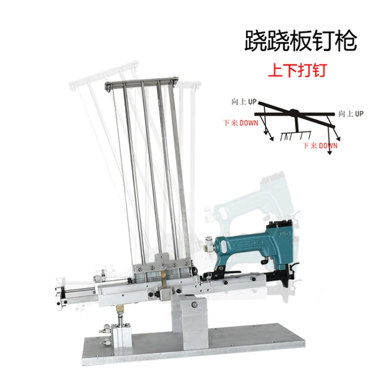 Air Stapler auto feeder nail workstation crown nails 5000PCS Magazine Auto Feeder Automatic nodding robot nailer