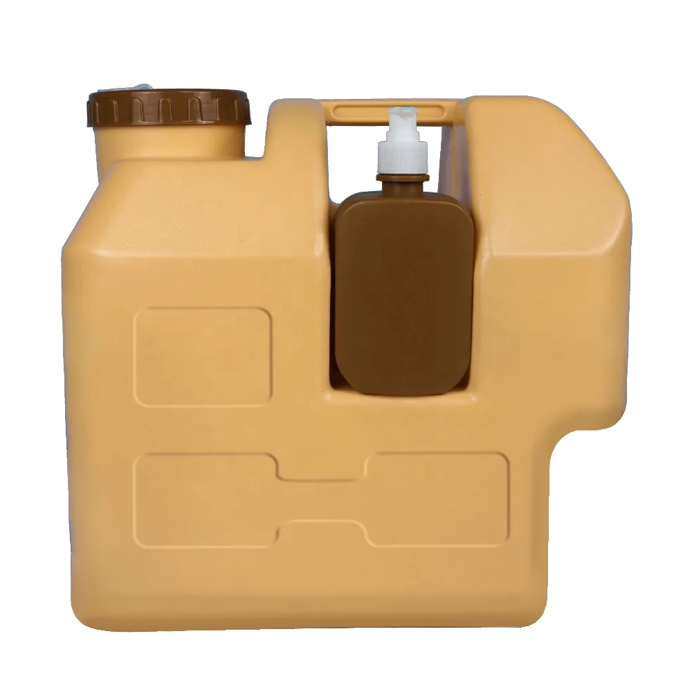  20 л пластиковый баллон jerrycan HDPE Наружный резервуар для воды с краном 5 галлонов