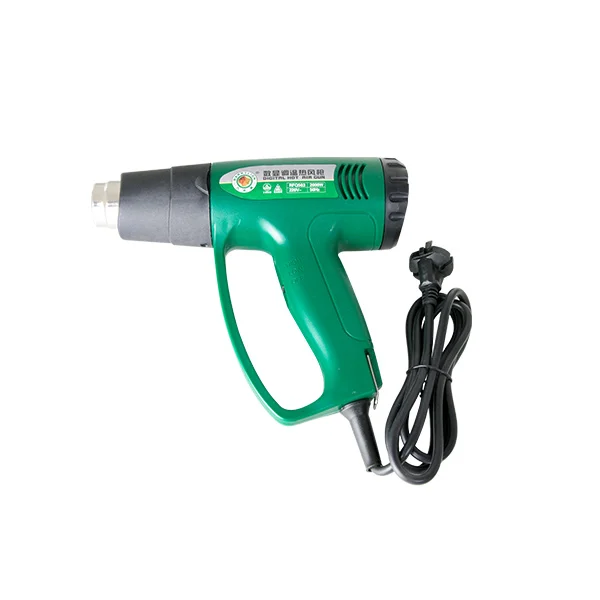 Berrylion 2000W Digital Hot Air Gun 180V-250V Adjustable Temperature Digital Display Heater Gun  Electric Hot Air Gun