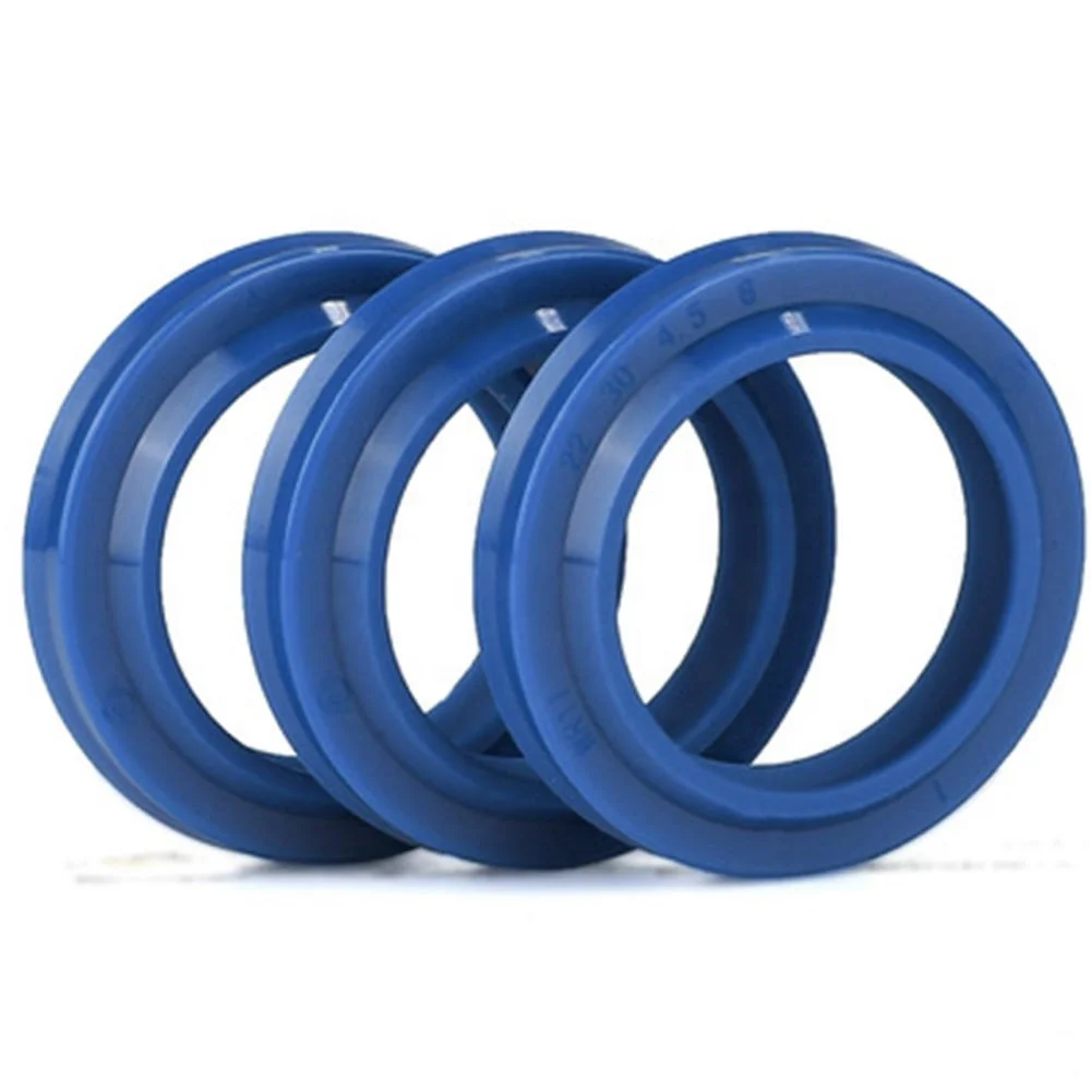 High Quality PU Cylinder Hydraulic Rotary Shaft Piston Rod Grooved U Lip O Ring Gasket Wiper Oil Seal