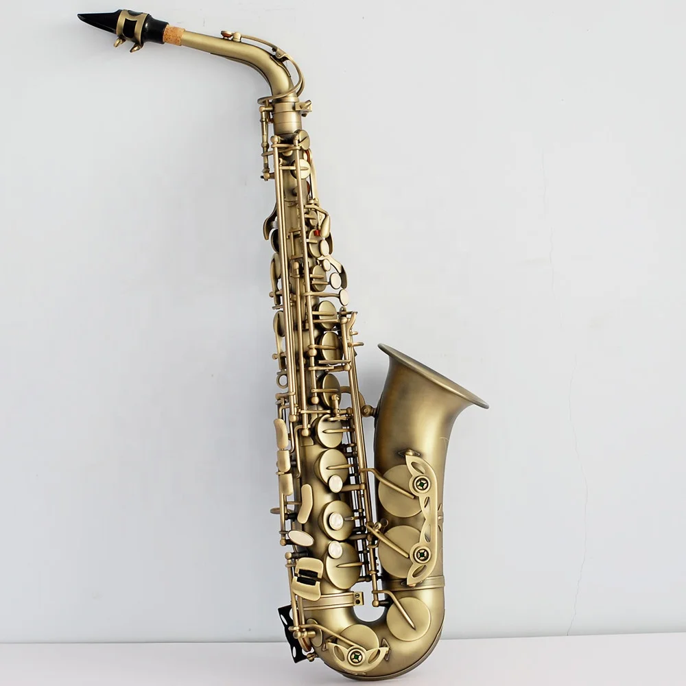 Saxophone musical instrument bronze archaize EB tone Baritone Saxophone