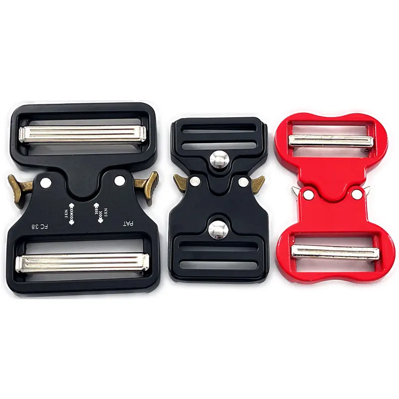 Pant Side Adjuster 25MM Waist Metal Injected Strapping Locking Double Bar Clip Belt Buckle Wholesale