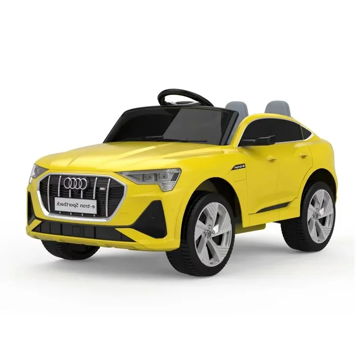 Licensed Audi Powered Electric Car for Kids with Parent Remote Control, Lights, Horn, Music, Ride on Toys