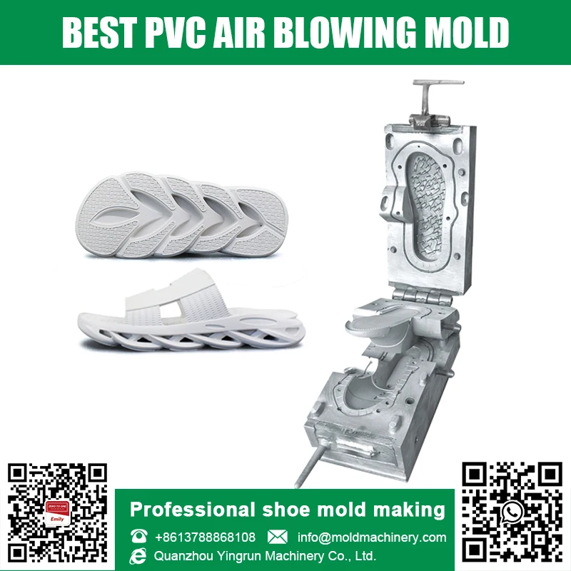 China Hot Sale High Quality Plastic Injection Mould Machine Pvc Air Blowing Mold For Women Wear Resistant Sandals