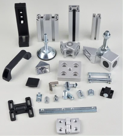 High quality 90 degree 4080 aluminum angle corner bracket for aluminum profile  310.3100A.01