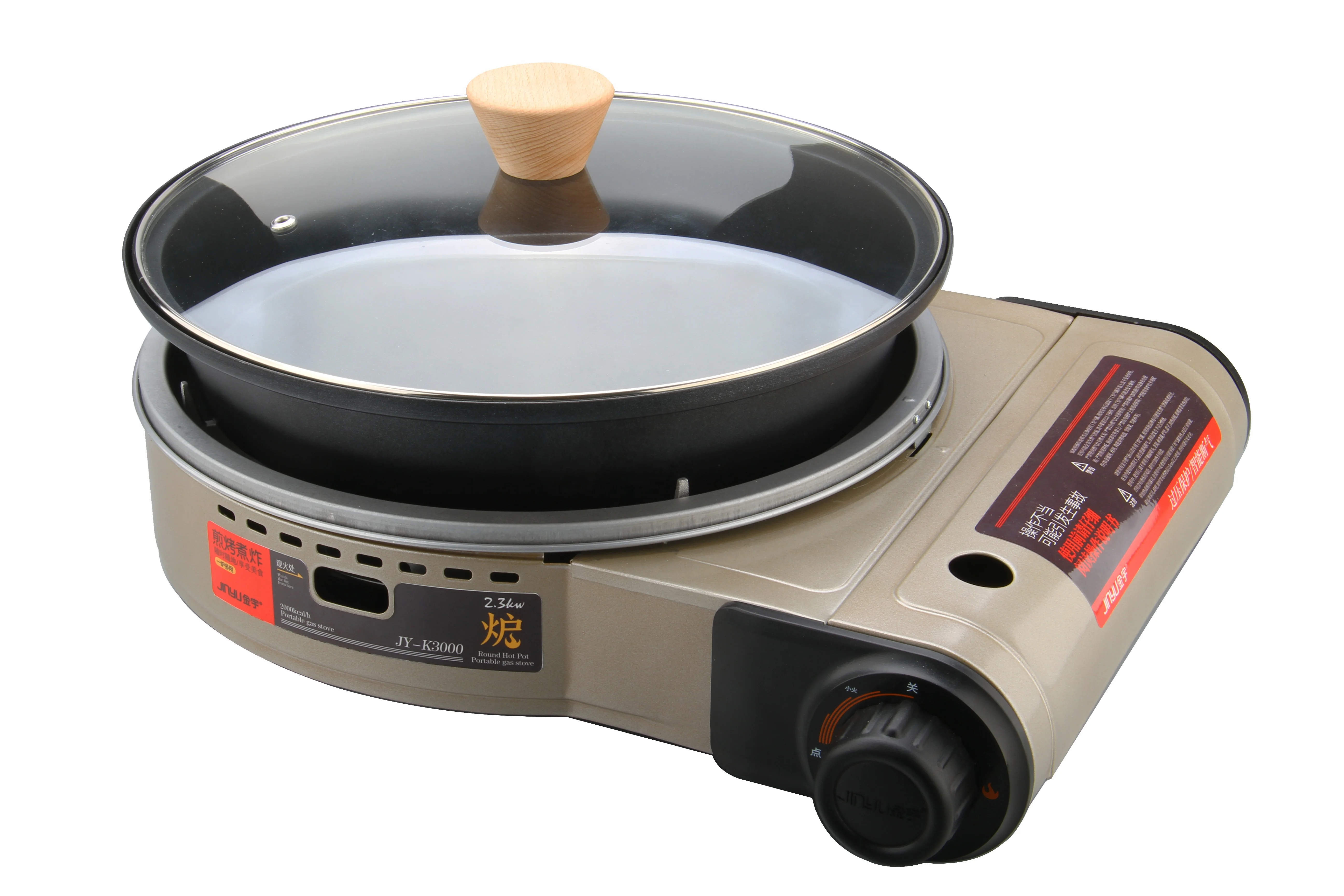 JINYU Portable Gas Stove JY-K3000,A Practical Stove For Outdoor Groups