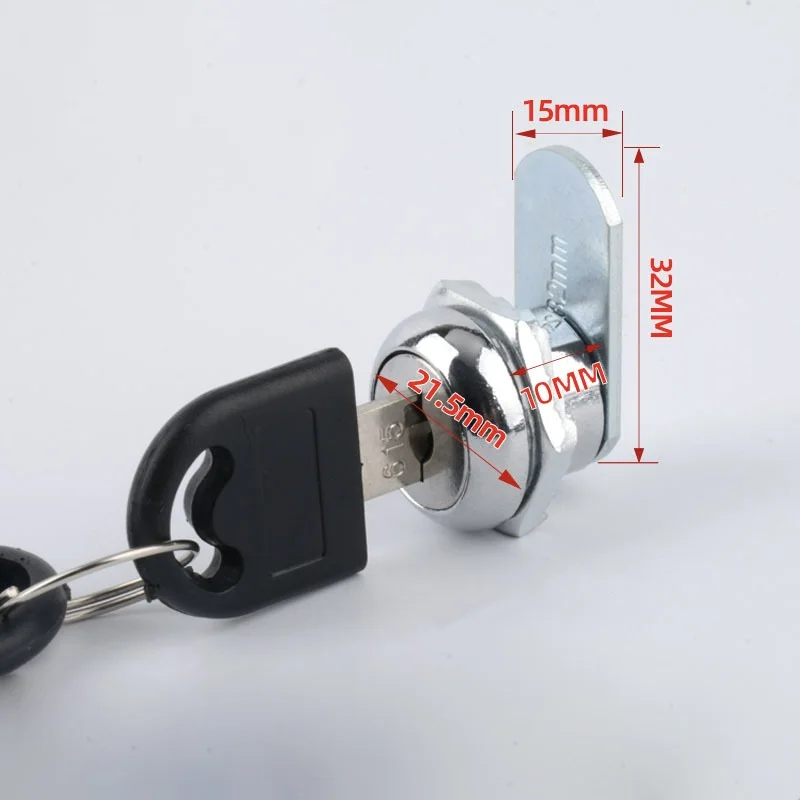 Kete 103 Quarter Turn Locks Locker Drawer Locks Zinc Alloy Industrial Thickened Latch