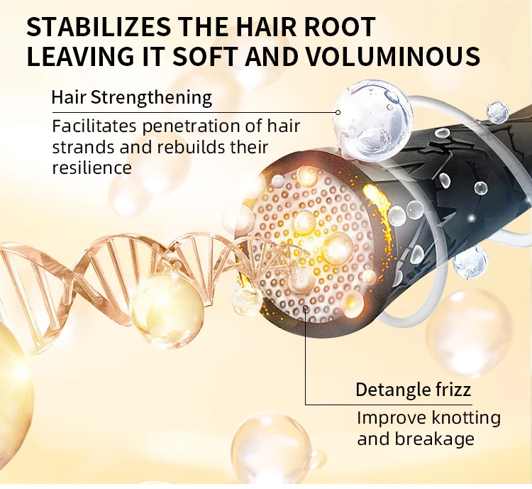 Custom Private Label Nourishing Repair Treatment Collagen Gold Caviar Hair Care Creams Large Capacity Hair Mask