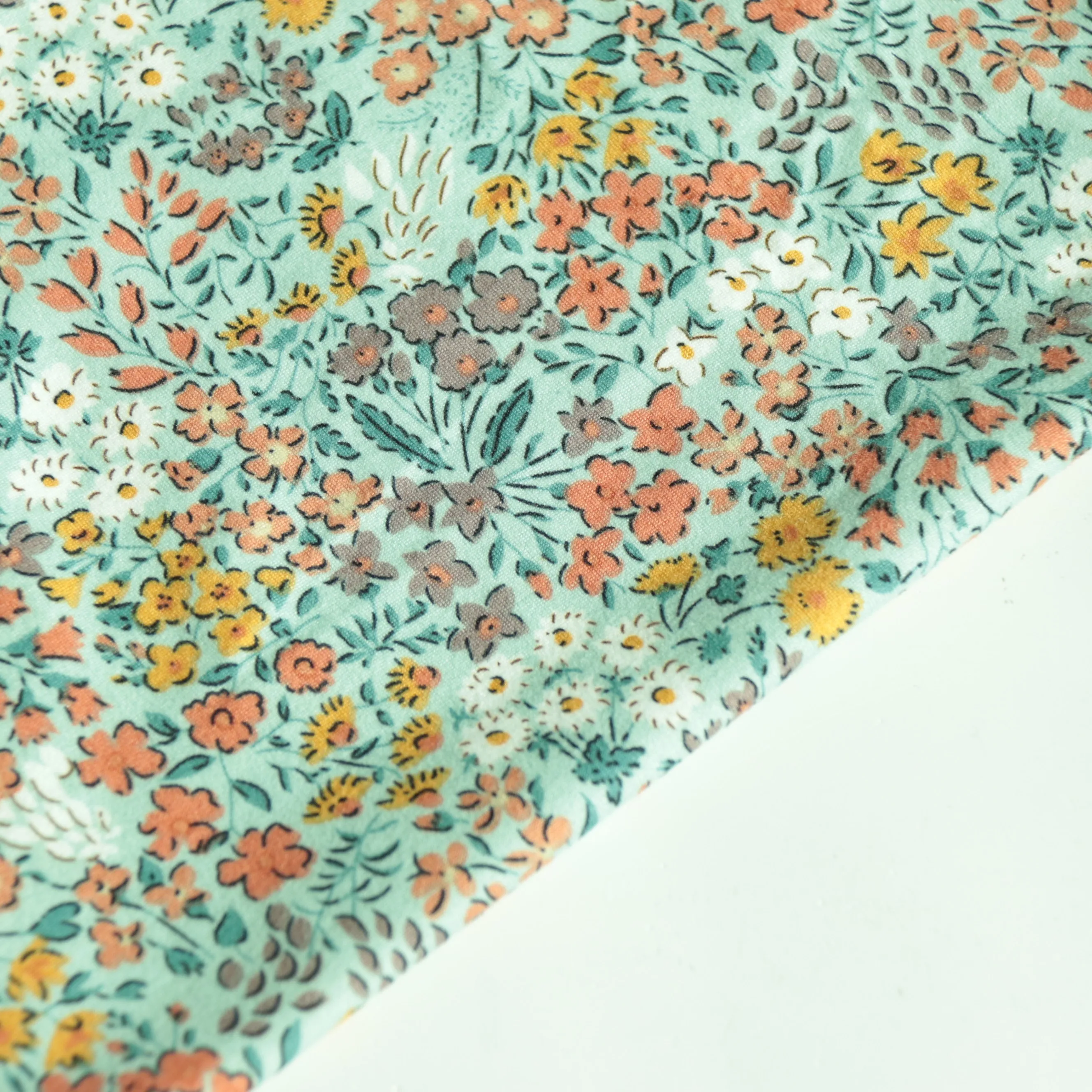 NO MOQ Customized 96% polyester 4% spandex DTY 2 side jersey Brush digital print dye stretch fabric