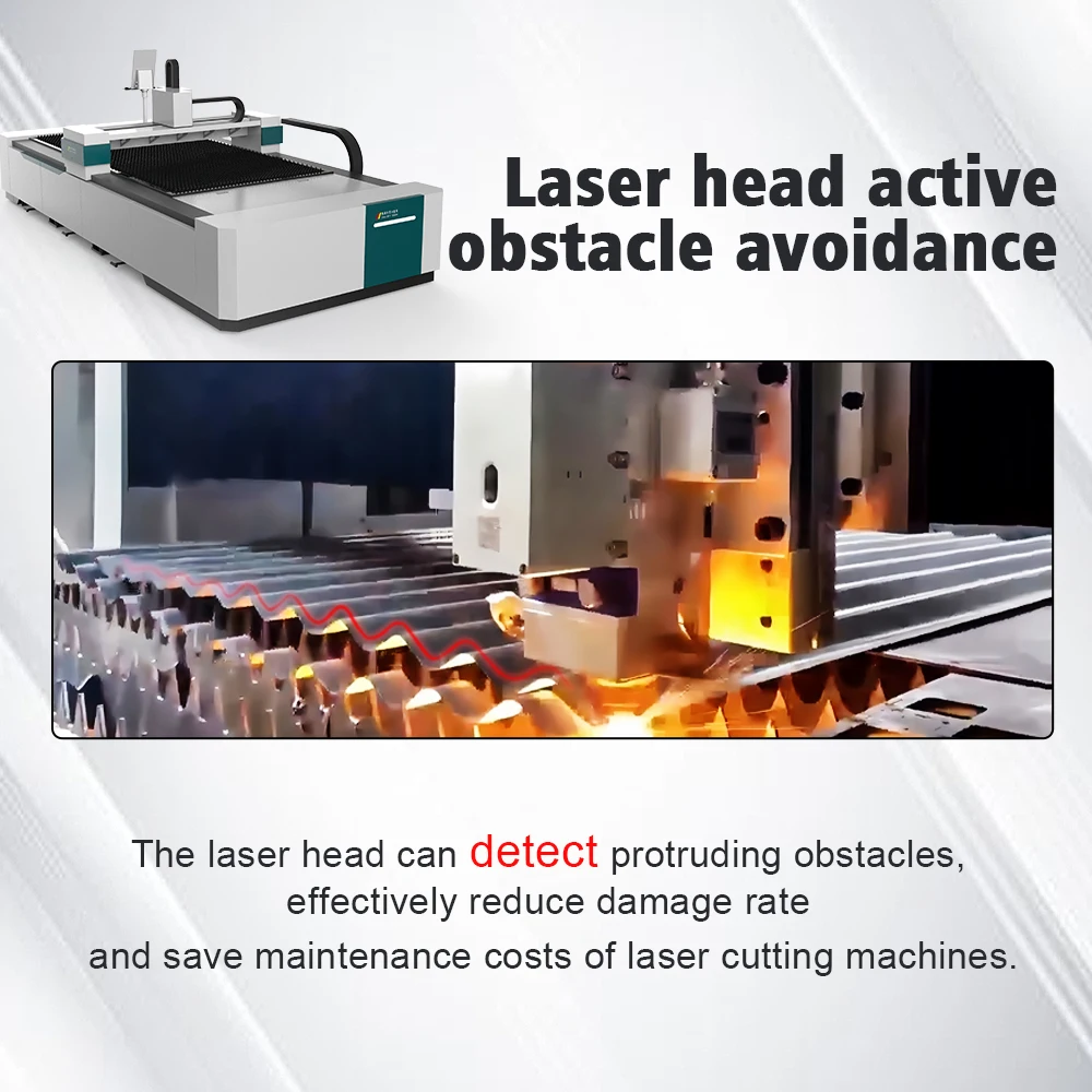 Rayther  Fiber Laser Cutting Machine  1500W 3000W 6000W  is Easy to Operate and can Cut Aluminum Alloy  has CE Certification.