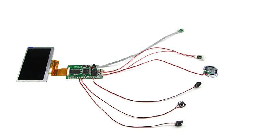 4/5/7/8/10 inch TFT screen lcd video card lcd modules