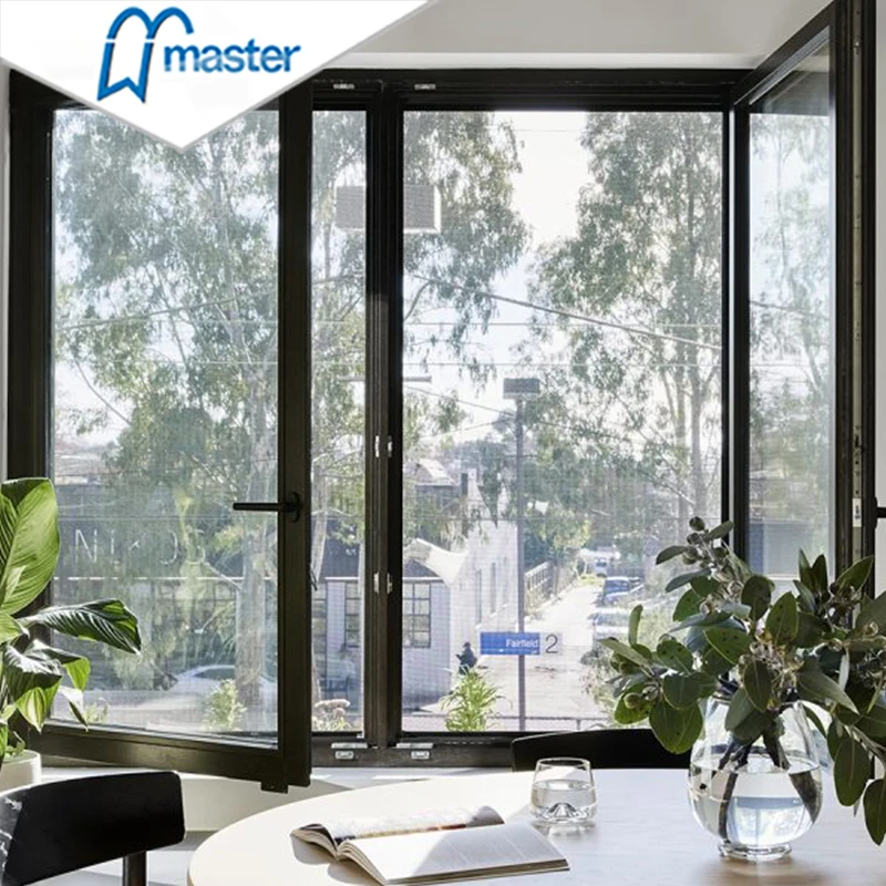 Top Manufacturers rainproof double glass tilt and turn windows inward aluminum Tilt and Turn Window for manufacturer