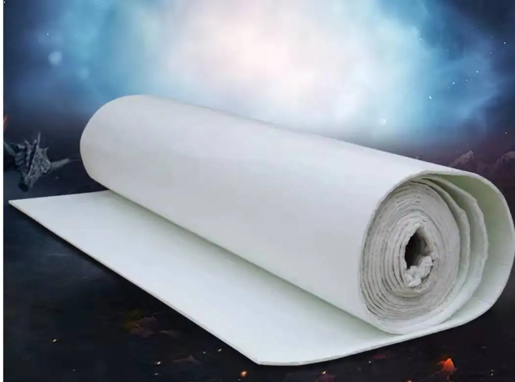 3/6/10mm 20mm silica aerogel blanket super thin advanced aerogel felts blankets insulation for Pipeline Furnace