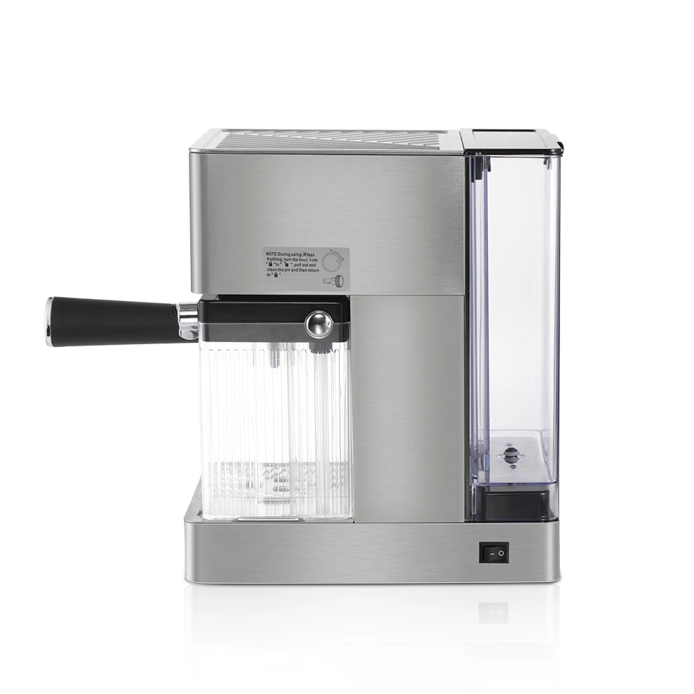 RAF Home Use 1350W 1.8L Stainless Steel Espresso Coffee Maker with 8 Kinds of Coffee Choices