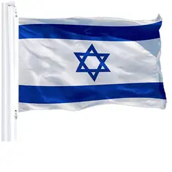 Israel The State of Israel 3X5 Ft Flag Banner Indoor / Outdoor Flag