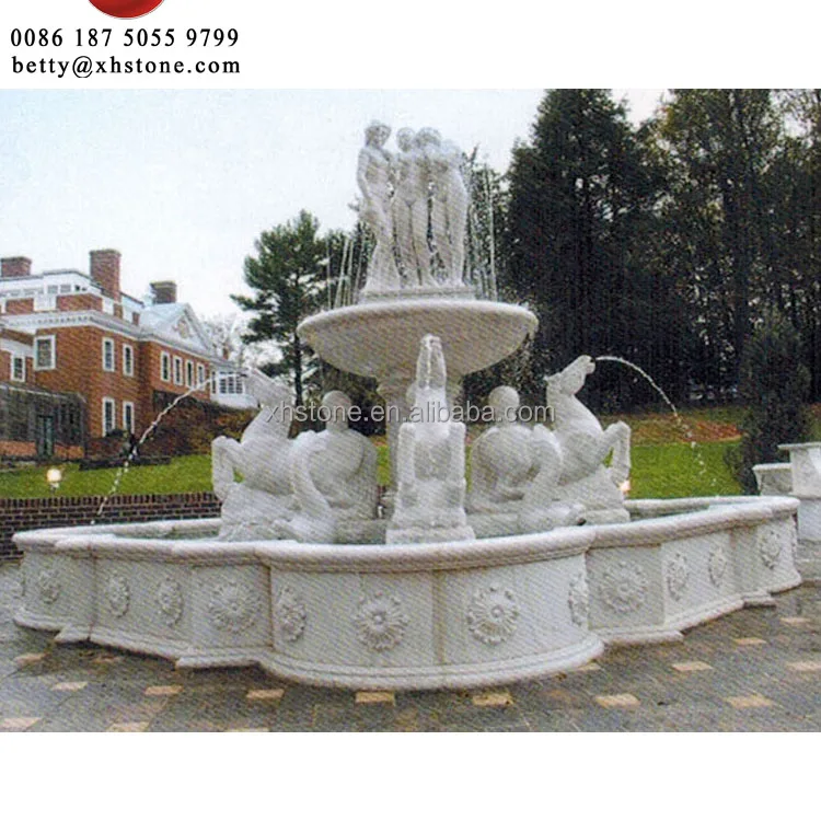 large stone fountain 29-6