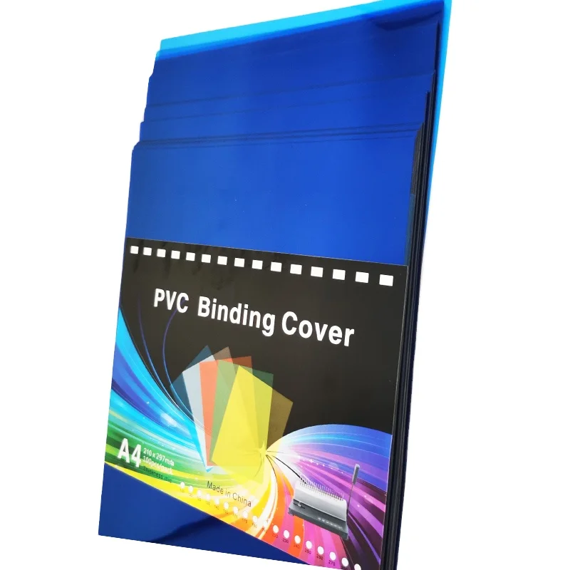 Высококачественный лист для книг формата А3/А4 из ПВХ обвязочная крышка прозрачная матовая пленка
