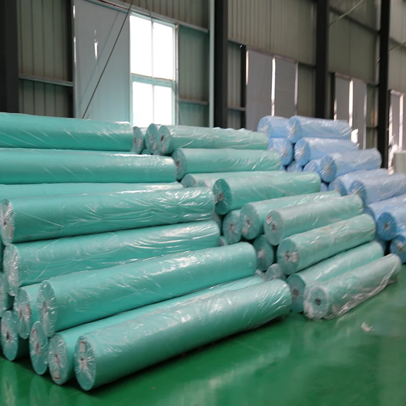 Factory Promotional PP Laminated Woven Fabric Roll Bed Sheet Fabric Roll