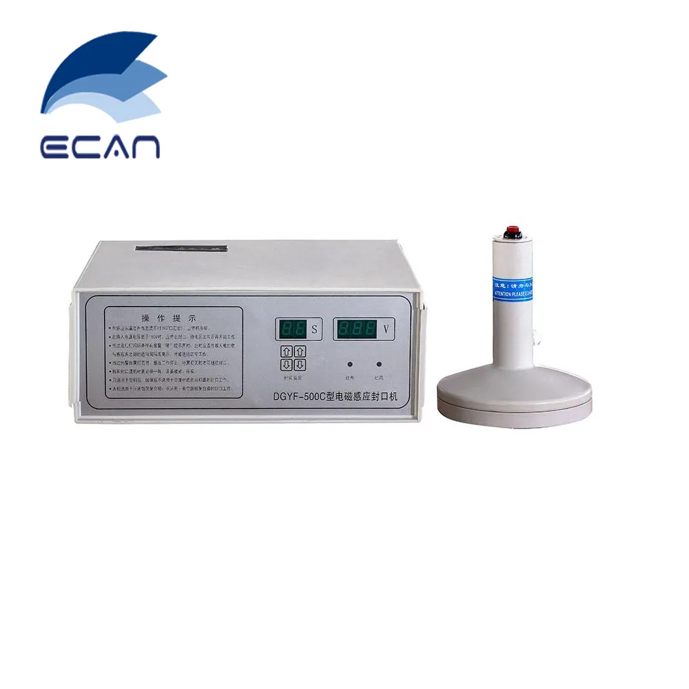 Manual DGYF-500C Electromagnetic Induction Aluminum Foil Plastic/ Glass Bottle Cap Sealing Machine
