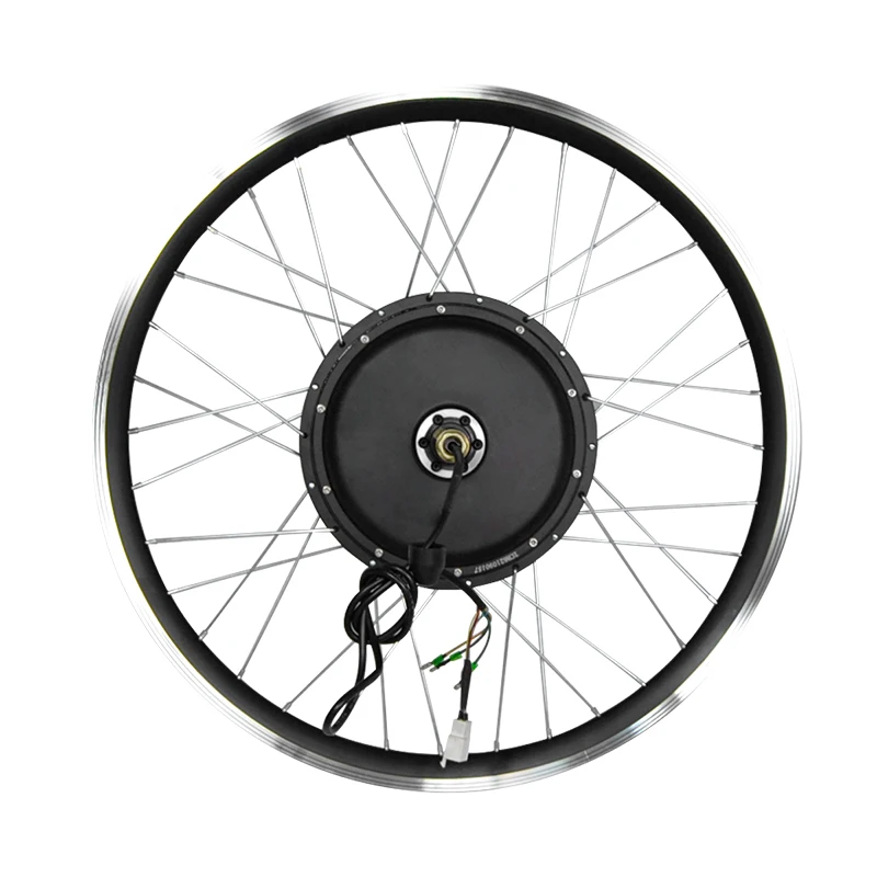 2024 Electric Three Wheel Motorcycle Conversion Kits Hub Motor Kits Electric Bike Conversion Kit Iron 48V Twist Brushless 10'