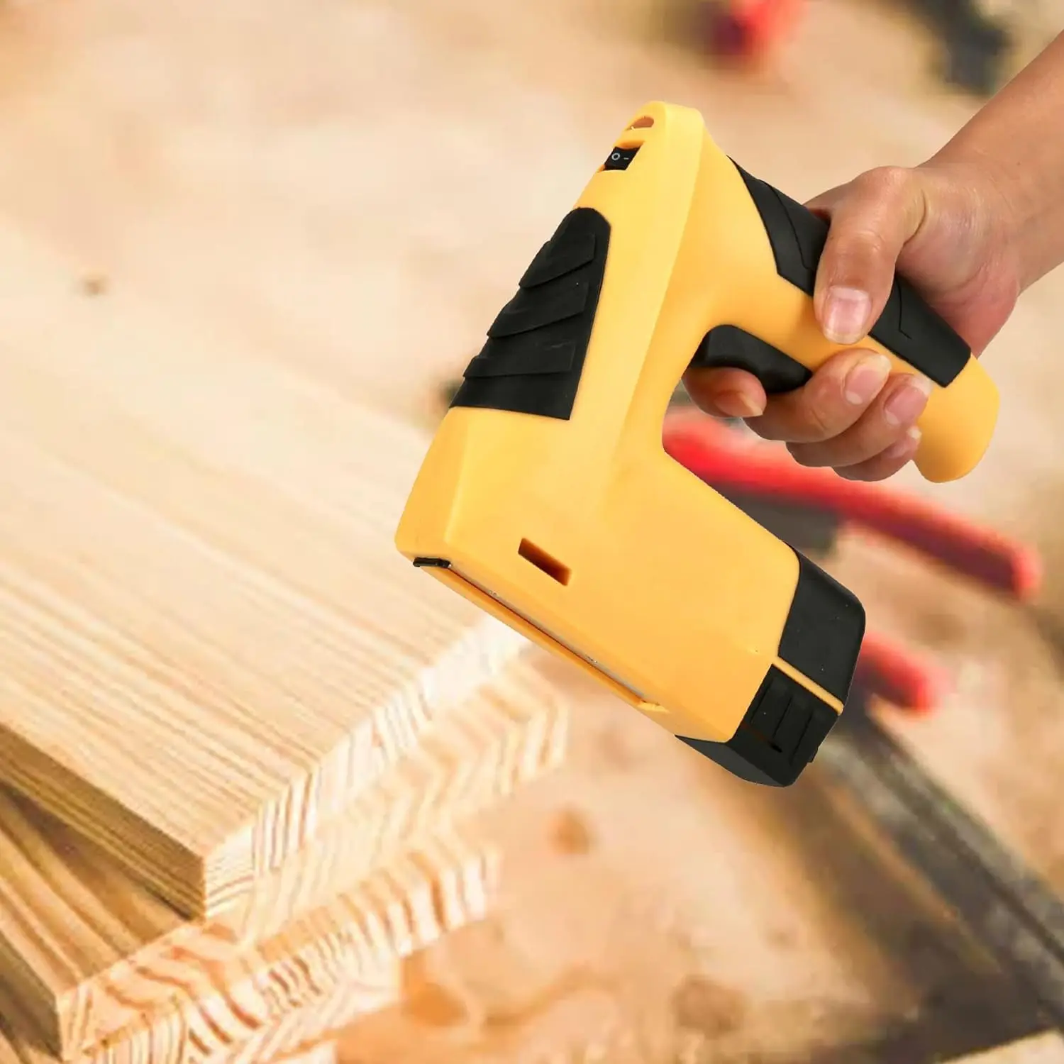 Wholesale USB Rechargeable Electric Stapler Nail Gun Cordless Electric Nailer