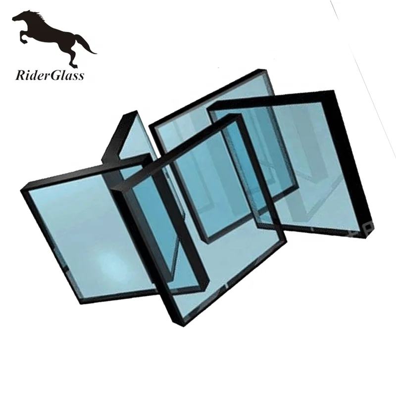 Double Silver Low-E Glass Vacuum Insulated Glass for Window Glass Curtain Wall