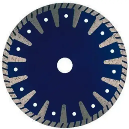 High Quality Concave Curved Disc Diamond Saw Blade T-Segmented Turbo Cutting Disc for Granite Marble